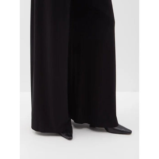 Pants Norma Kamali Elephant Pant - Wide Bell Bottom Black