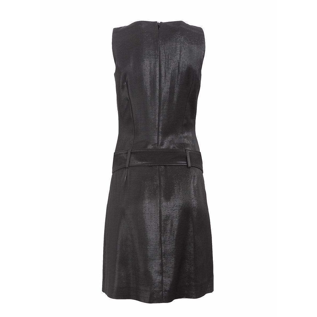 Dresses Paco Rabanne Sleeveless Belted Dress Dark Slate Gray
