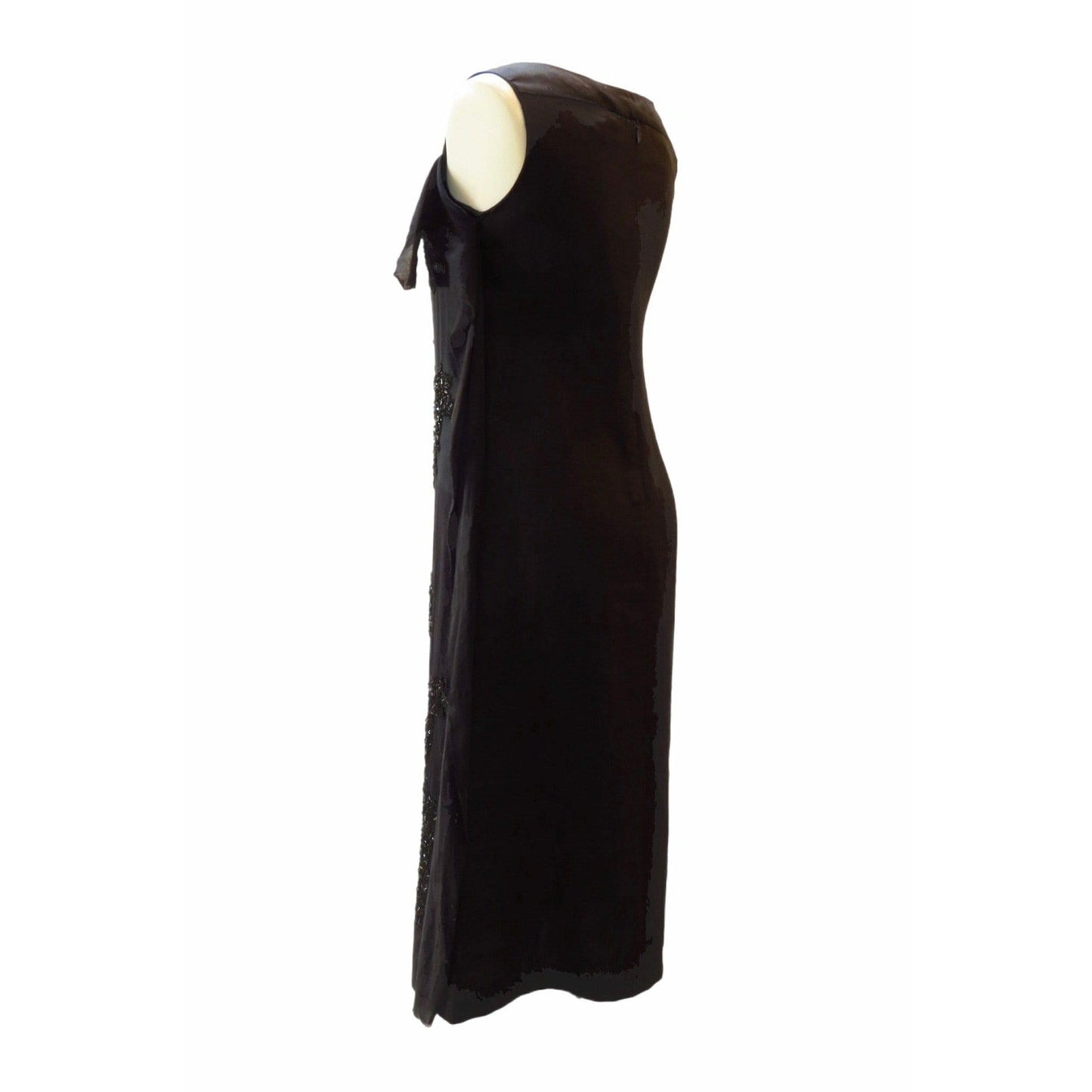 Dresses Peachoo + Krejberg Hand-Embroidered Dress Black