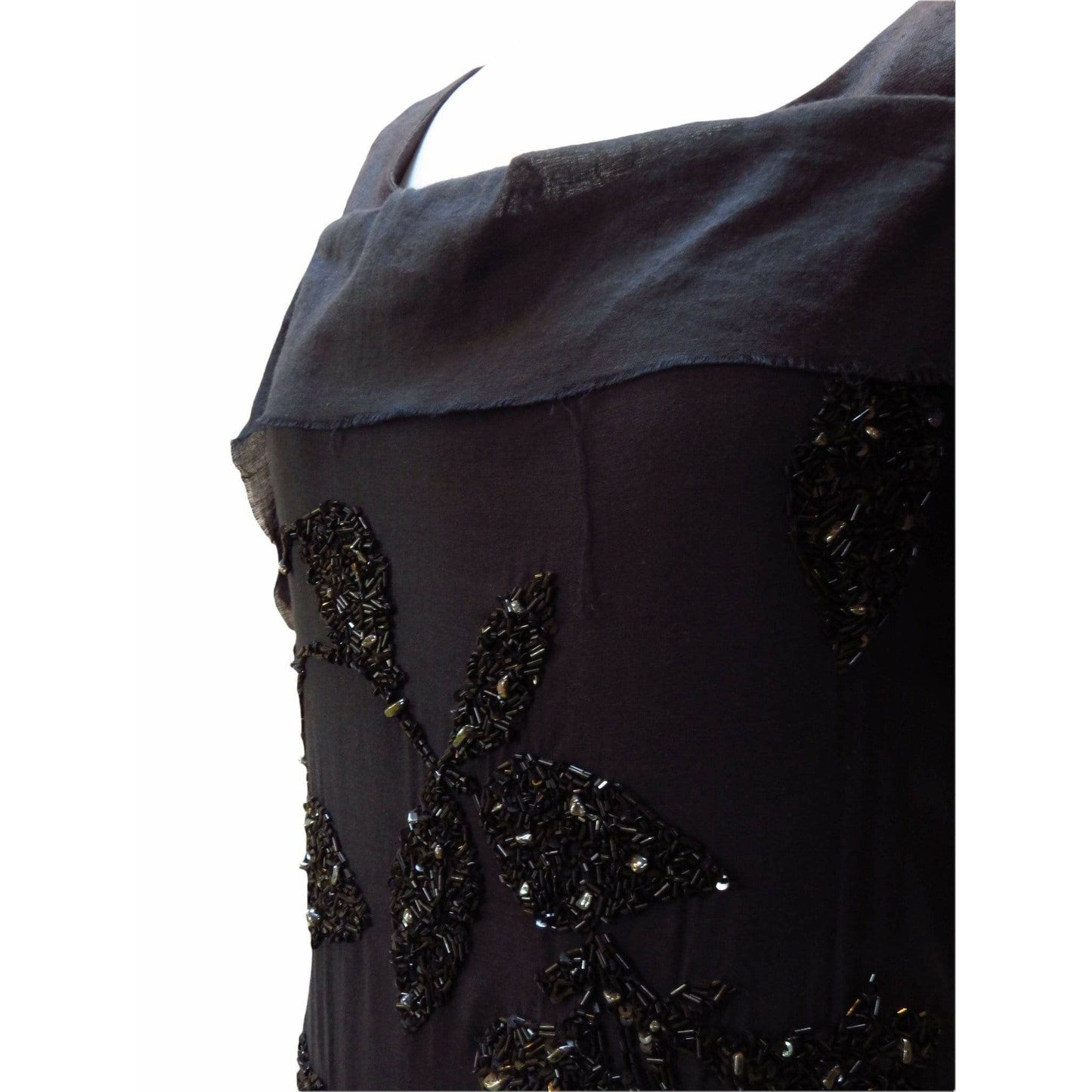 Dresses Peachoo + Krejberg Hand-Embroidered Dress Black