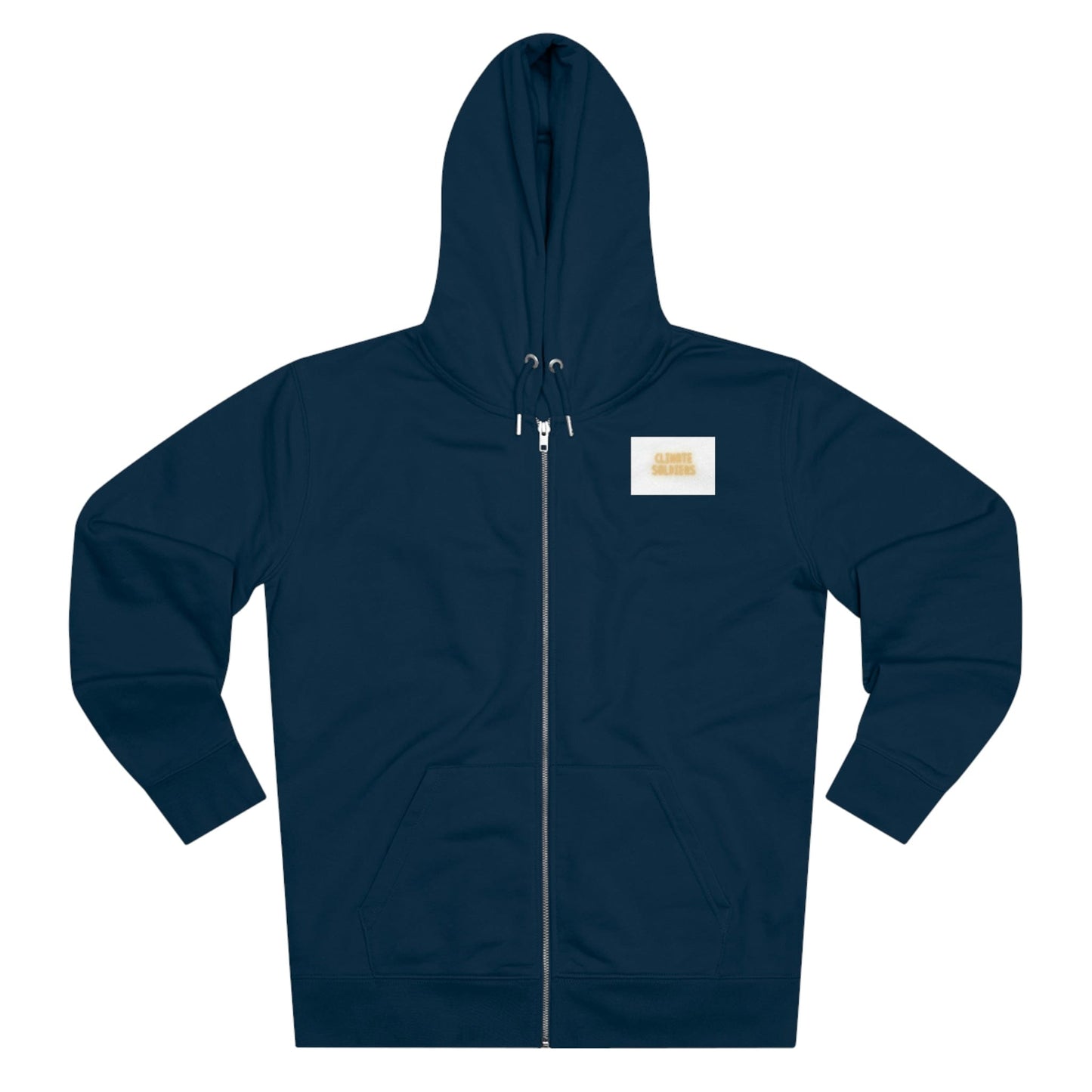 Printify Hoodie French Navy / XL Men's Cultivator Zip Hoodie