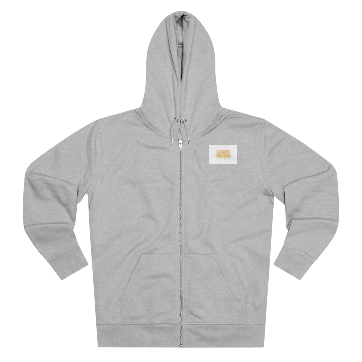 Printify Hoodie Heather Grey / XL Men's Cultivator Zip Hoodie