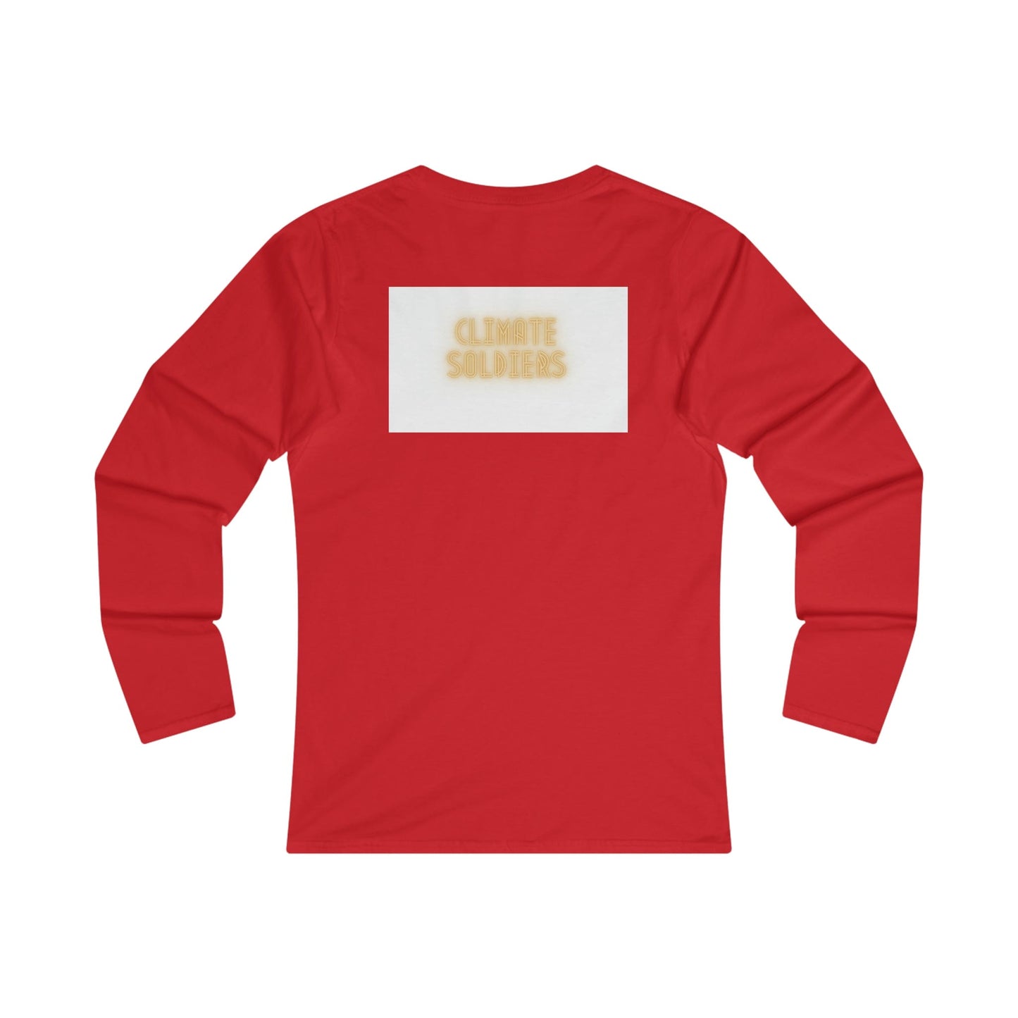 Printify Long-sleeve Women's Fitted Long Sleeve Tee