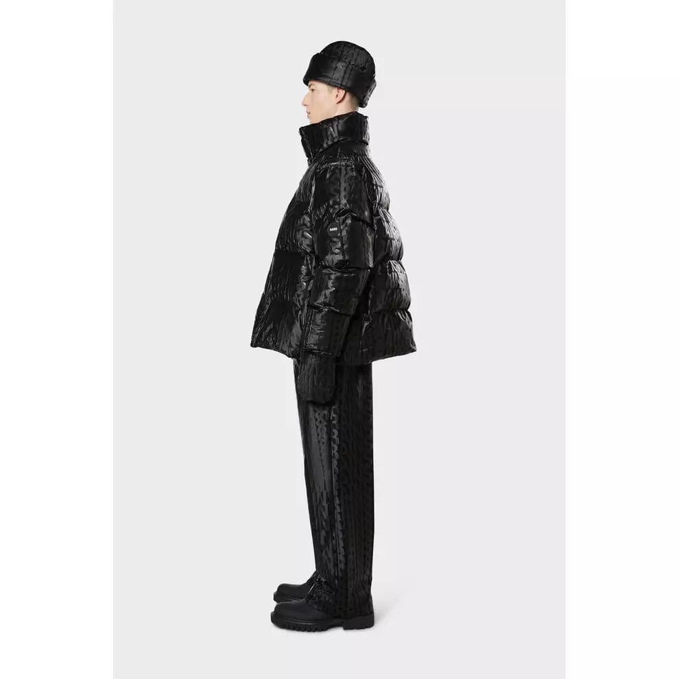 Coats & Jackets RAINS Boxy Puffer Jacket White Smoke