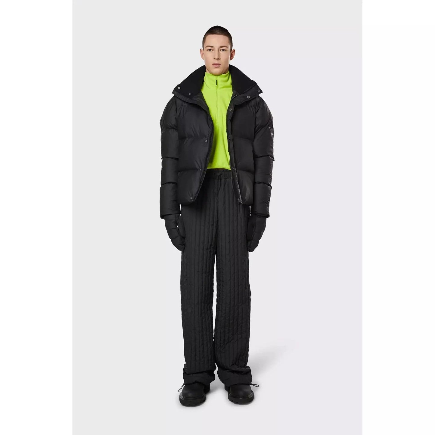 Coats & Jackets RAINS Boxy Puffer jacket Dark Slate Gray