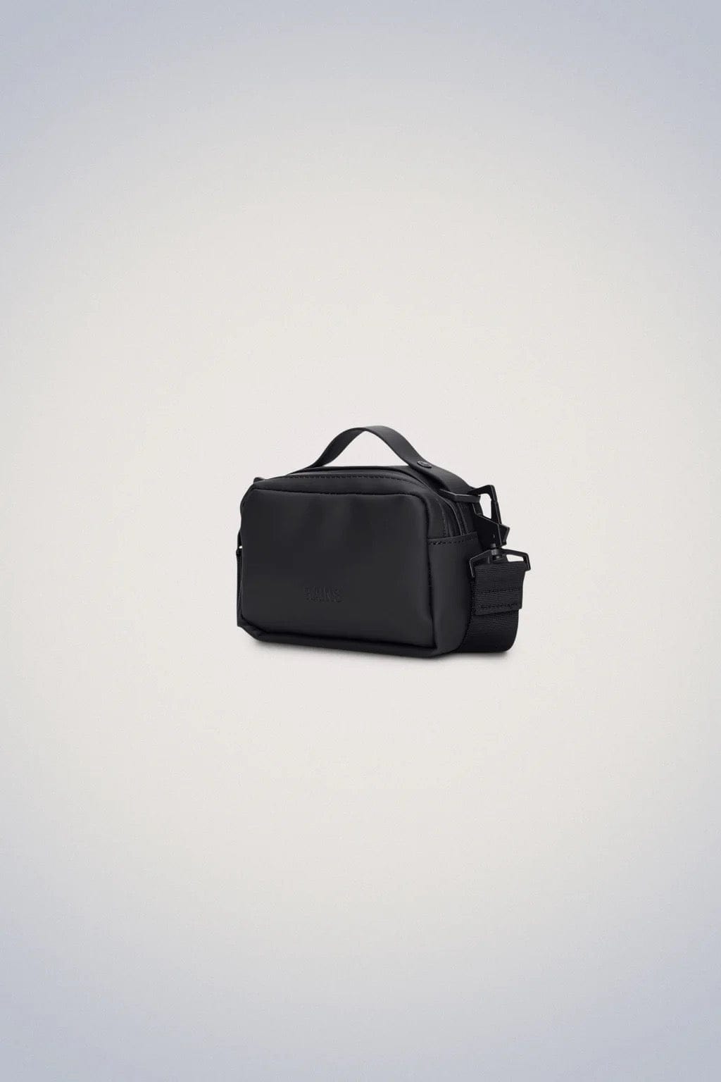 RAINS Handbags H4.3 x W6.3 x D3 inches / Black / Polyester RAINS Box Bag Micro