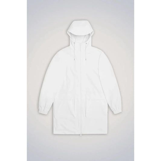 Jackets RAINS Cargo Long Jacket Light Gray