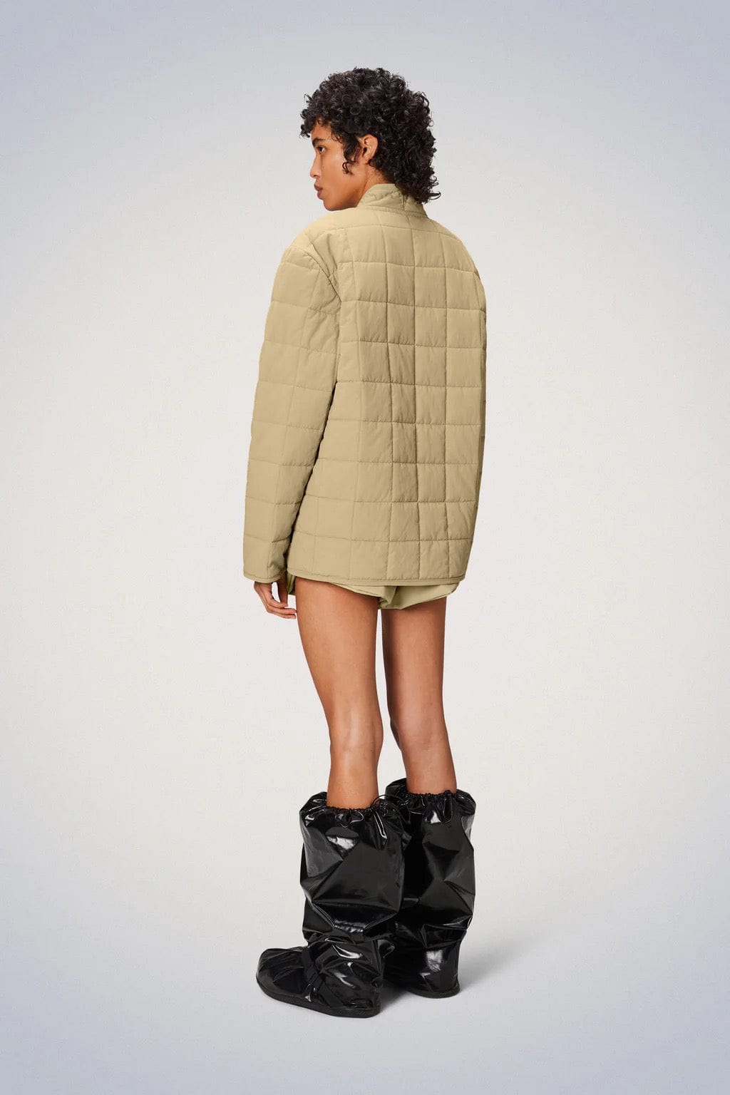 Jackets RAINS Giron Liner Jacket Light Gray
