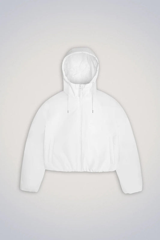 Jackets RAINS Lohja Short Jacket Light Gray