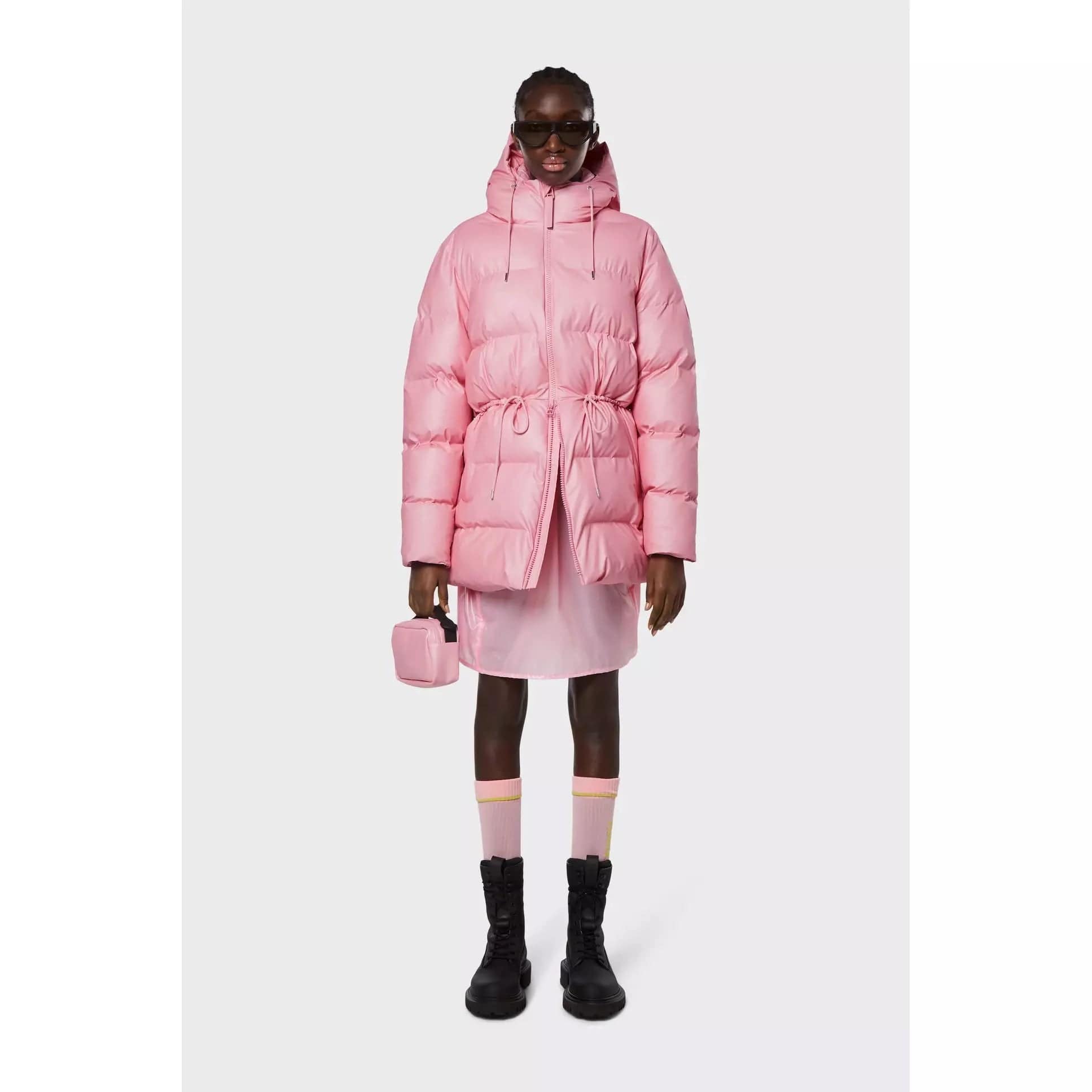 Jackets RAINS Puffer W Jacket Misty Rose