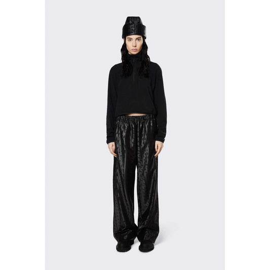 Pants RAINS Pants Wide Black