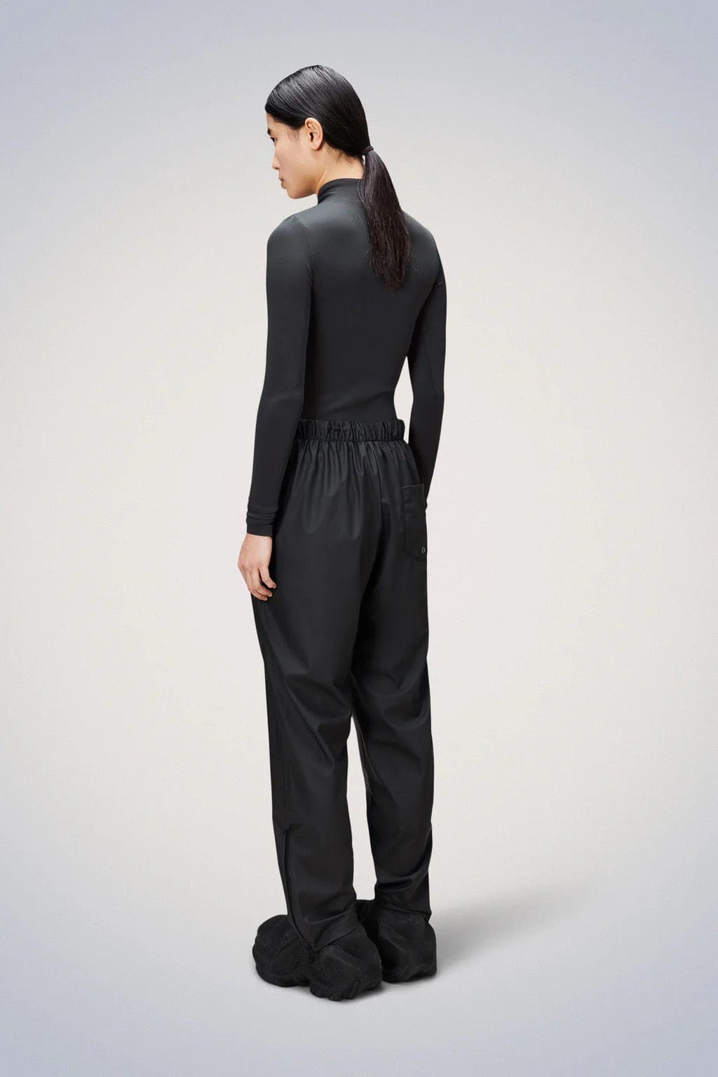 Pants RAINS Rain Pants Slim Light Gray