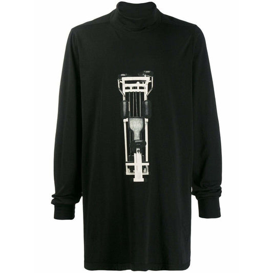 long sleeves T-Shirt Rick Owens DRKSHDW Long Sleeve Surf Tee Black