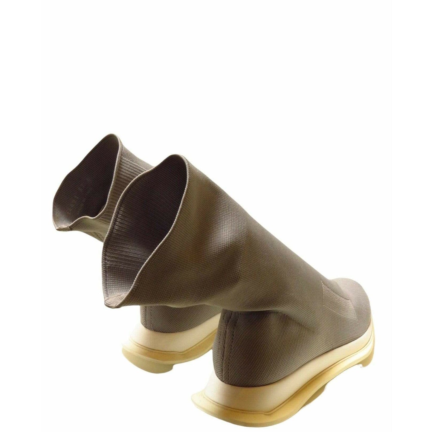Shoes Rick Owens DRKSHDW Runner Stretch Low Sock Boot Dark Olive Green