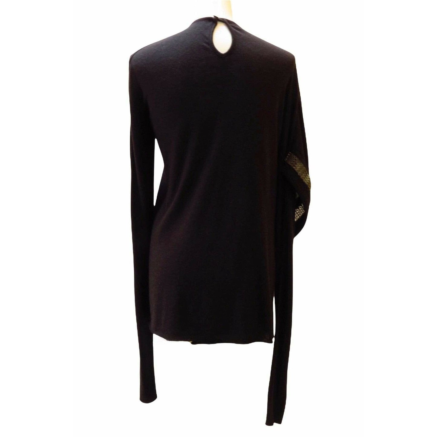 Shirts & Tops Rick Owens Lilies Knit Top with Chains Black