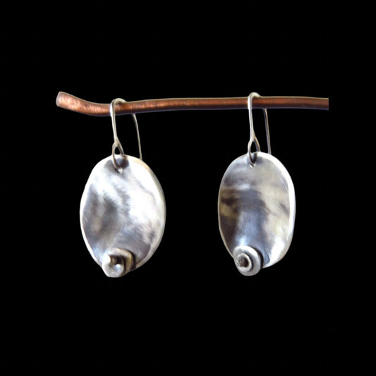 Earrings Spin Me Round Earring White Smoke