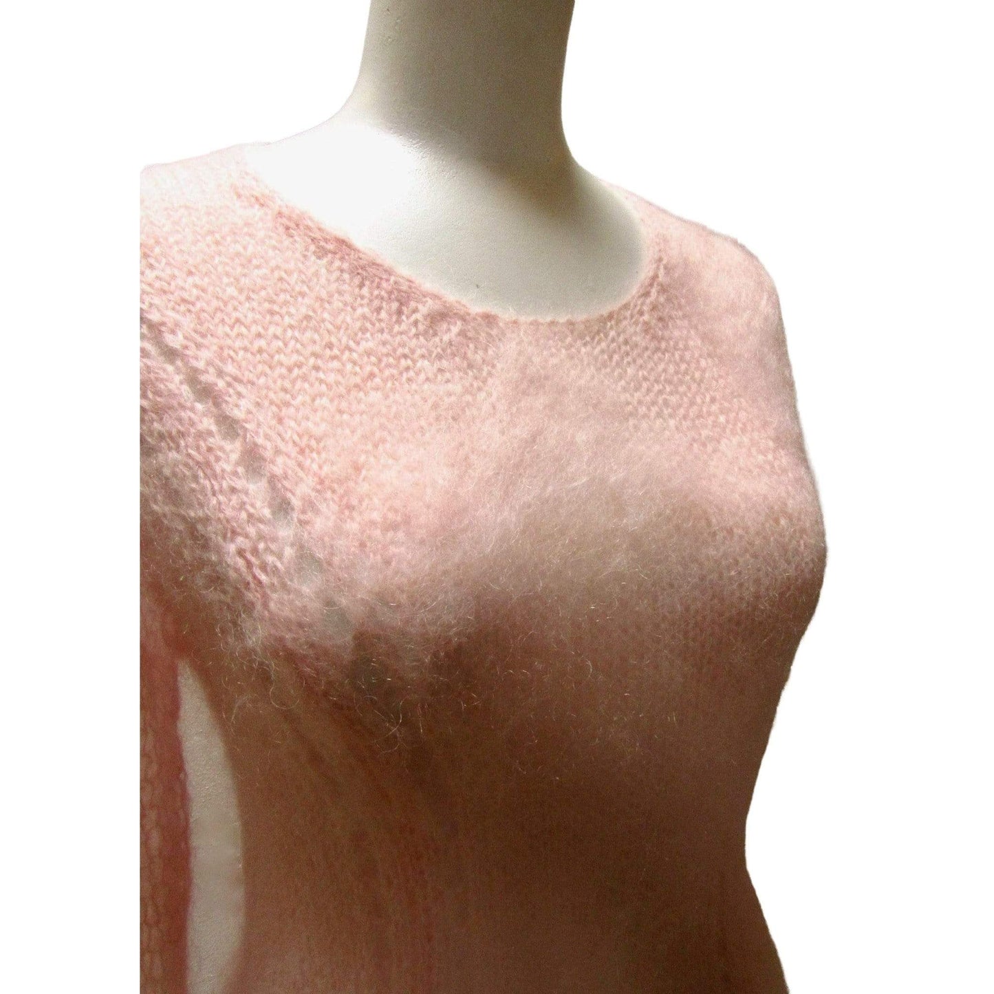 TAO Dresses Medium / Pink / Mohair TAO Comme Des Garçons Pink Mohair Sweater Dress