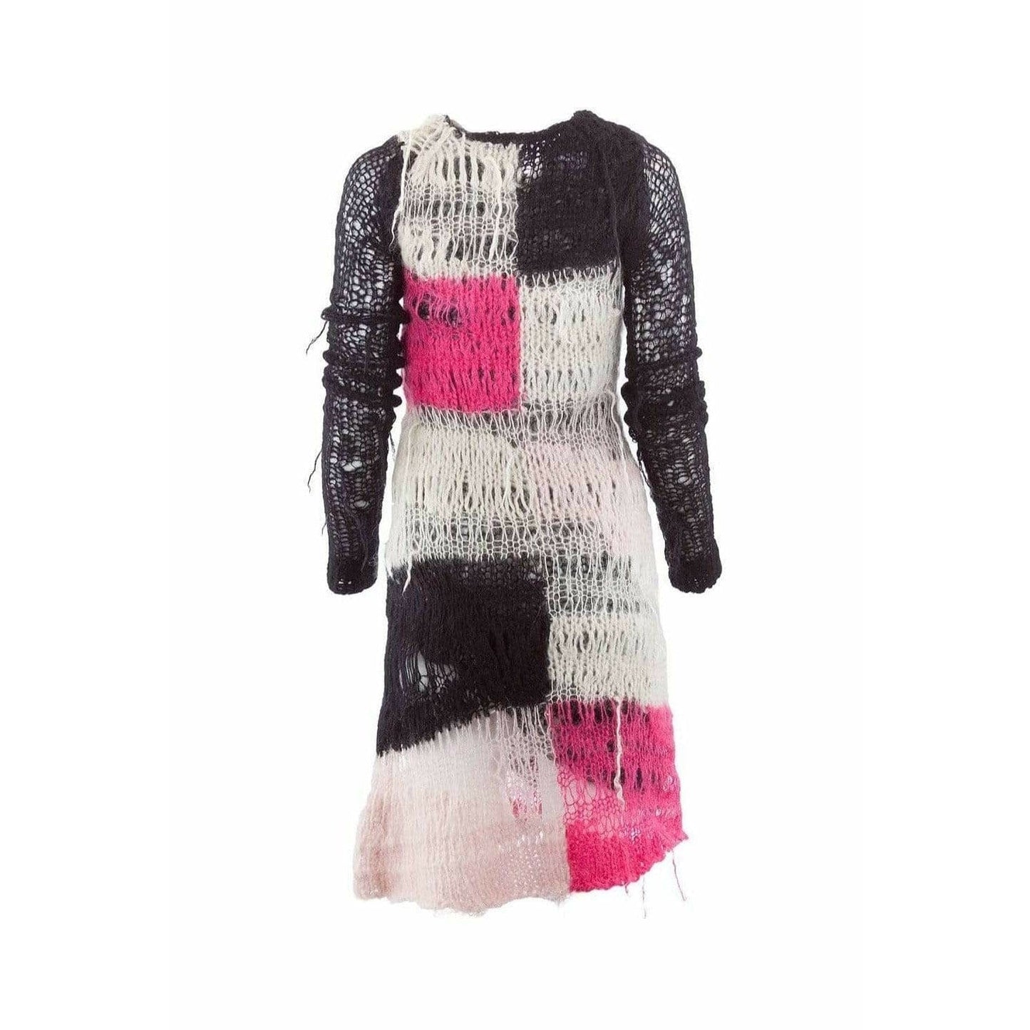 Dresses Tao Comme Des Garçons Hand Knit Mohair Dress Dark Slate Gray
