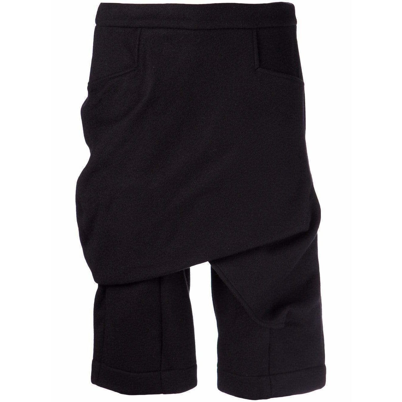 Womens Shorts Thamanyah Drop Crotch Shorts Black