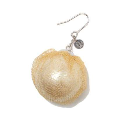 Undercover Earrings OS / Mustard / Pearl and Silk Undercover SS24 Pearl Earrings
