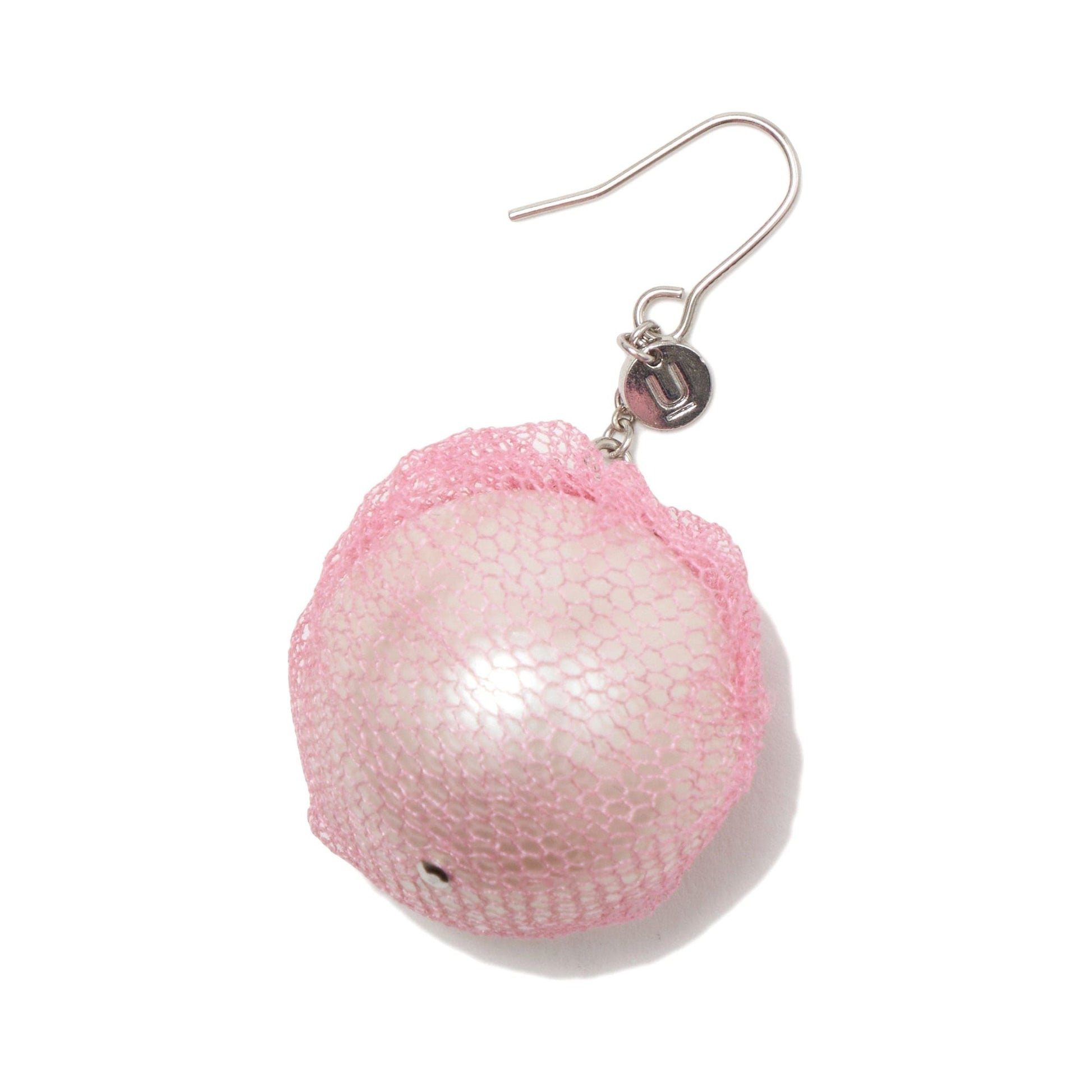 Undercover Earrings OS / Pink / Pearl and Silk Undercover SS24 Pearl Earrings