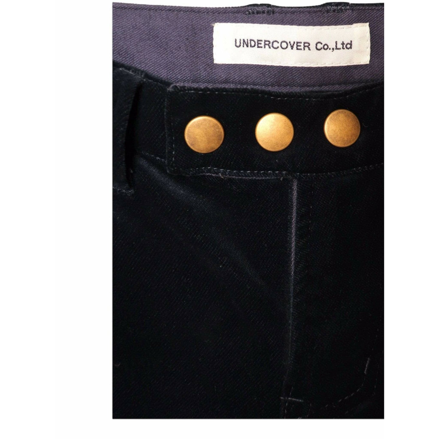 Pants Undercover Vintage Straight Pant Black