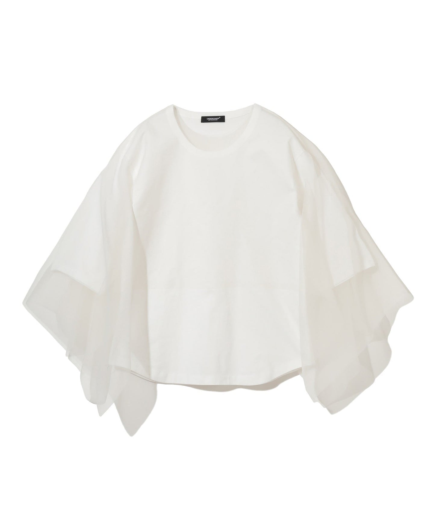 Shirts & Tops Undercover White Cotton Blouse Light Gray