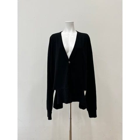 Sweater Undercover SS24 Cutout Cardigan Light Gray