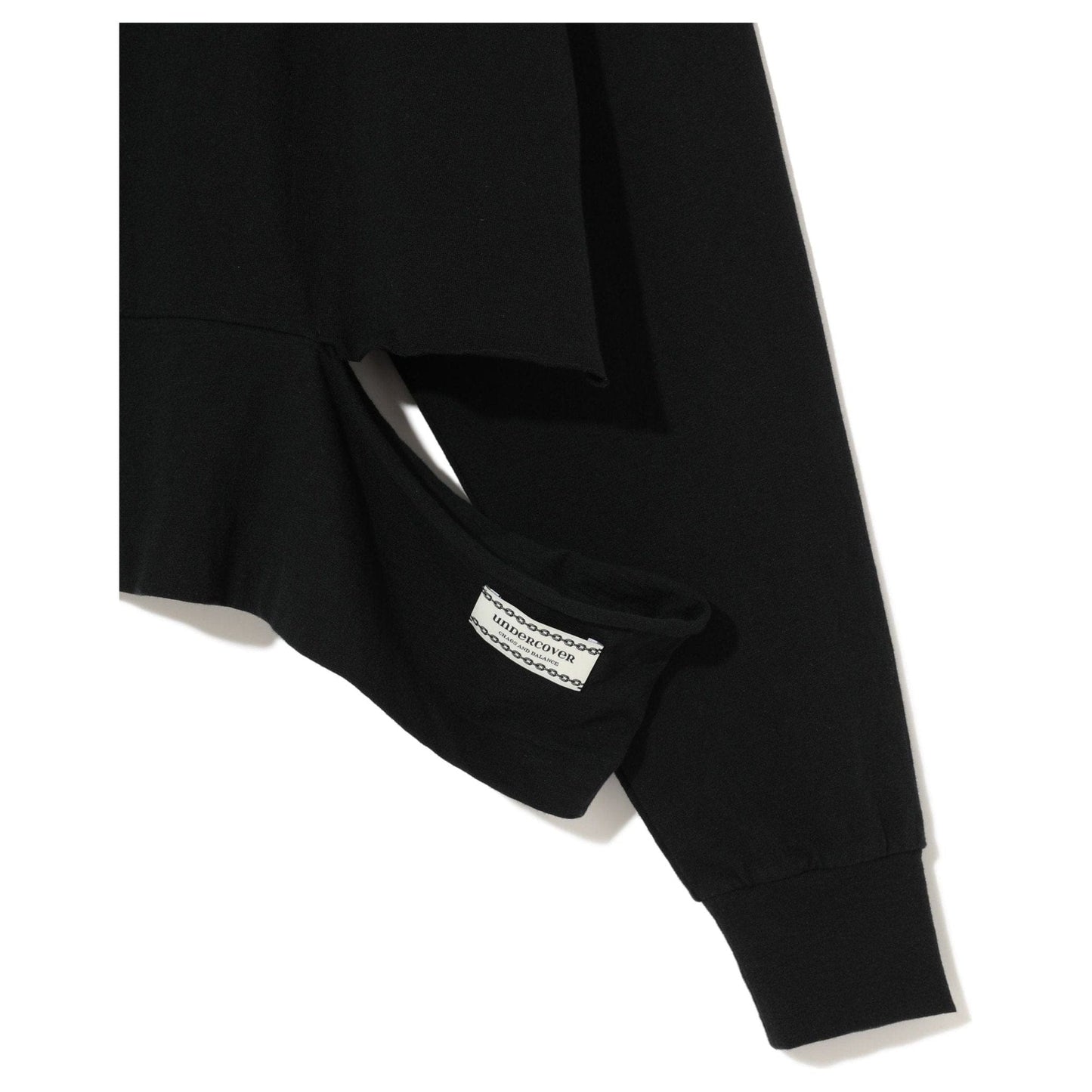 Sweater Undercover SS24 Cutout Cardigan Black