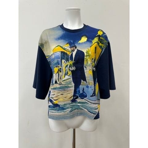 T shirt Undercover24 Dark Navy Graphic Tee Gray