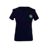 Women Top UNDERCOVER Grinning apple vintage top - Navy Cotton Black