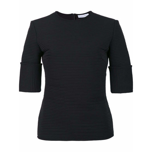 Shirts & Tops Wanda Nylon Manon Short Sleeve Top Black
