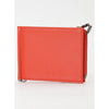 Wallets & Money Clips Yohji Yamamoto Money Clip Wallet - Orange Leather Bifold White Smoke