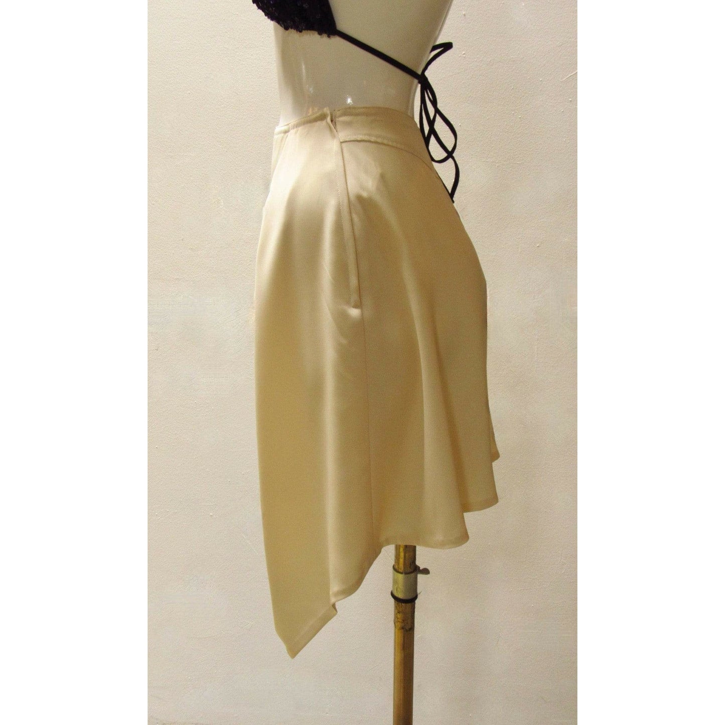 Skirts Matsuda Vintage Ivory Asymmetrical Skirt Matsuda