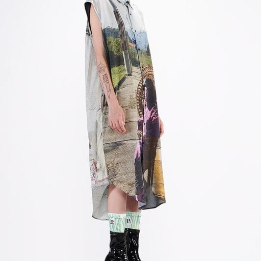 Barbara Bologna Dress OS / BB-57 Print Barbara Bologna Dress Shirt