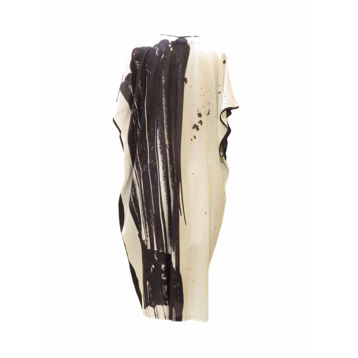 Barbara Bologna Dresses OS / CCP-22-BLK / Cotton Barbara Bologna Fire V-Neck Tube Dress
