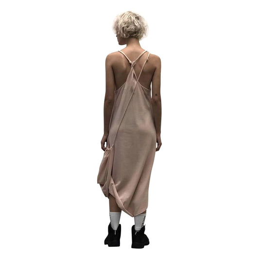 Dresses Barbara Bologna Patch Dress - Cotton Racerback Midi Dim Gray