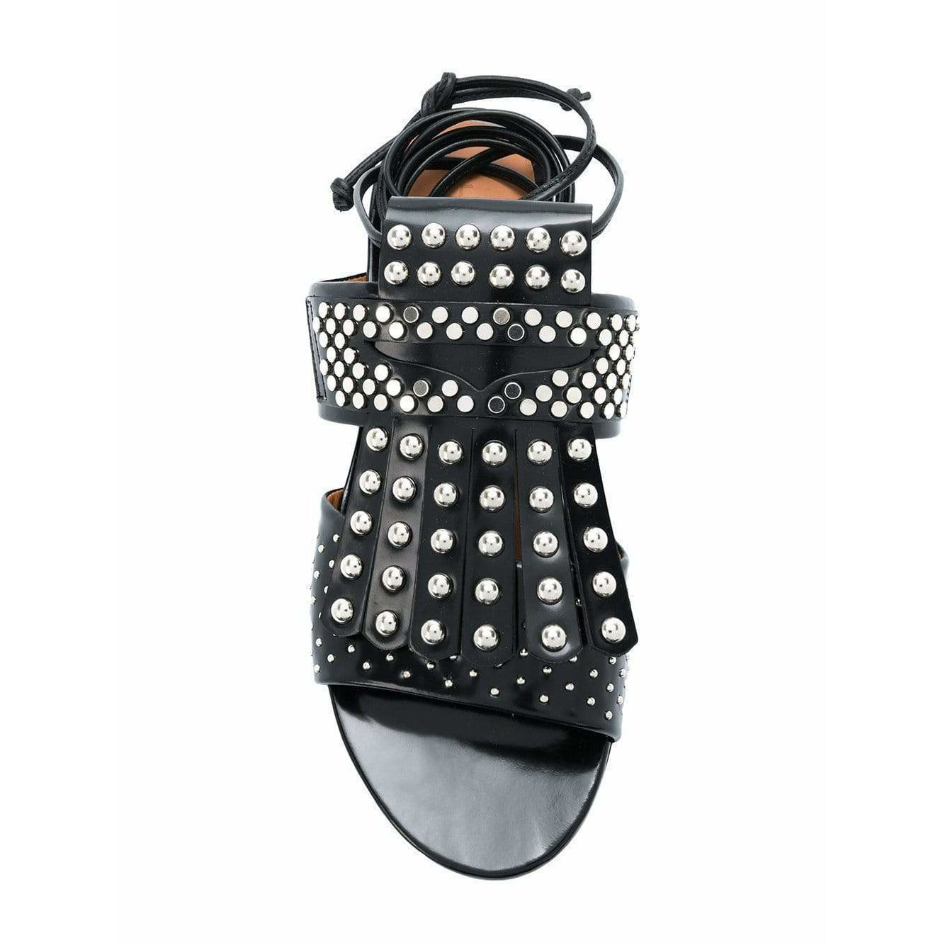 figlouc-studded-gladiator-sandals Shoes Dark Slate Gray