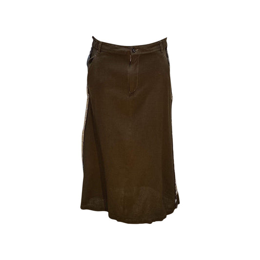 Skirts Comme des Garçons Washed Wool Skirt Comme des Garçons