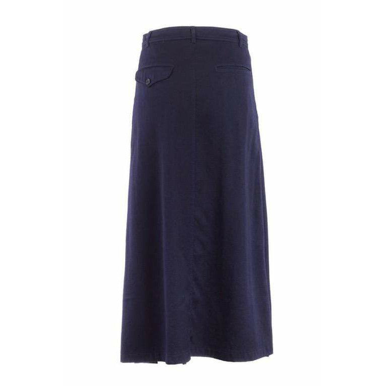 Skirts Comme Des Garçons Navy Asymmetric Maxi Skirt Comme des Garçons