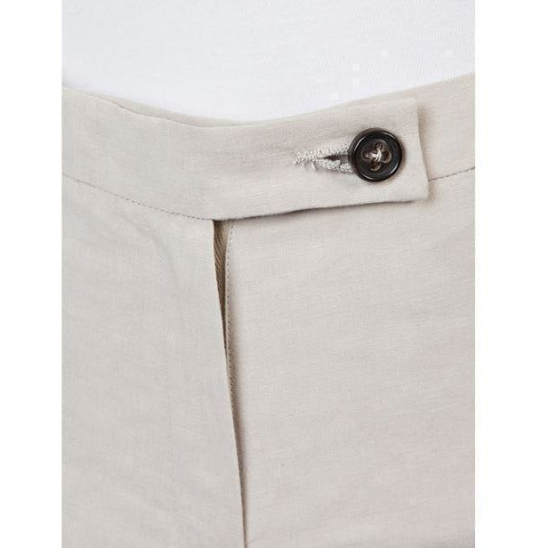 tapered-linen-pants Womens Pants Light Gray