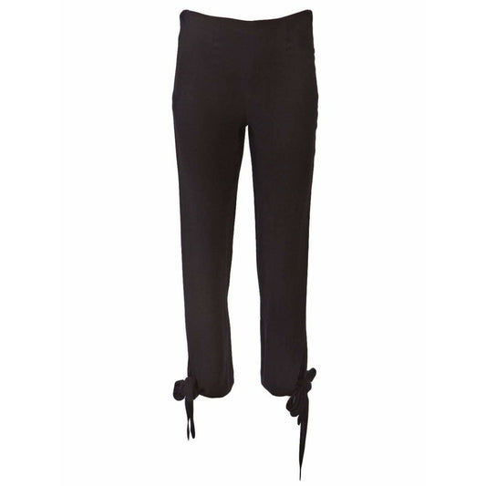 jean-paul-gaultier-vintage-knot-ankle-trouser Pants Black