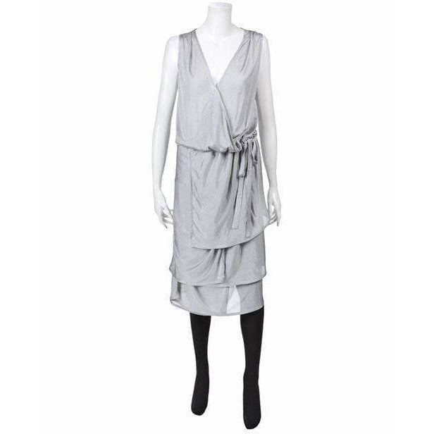 kris-van-assche-panel-dress Dresses Gray