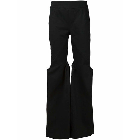 musee-flared-trousers Womens Pants Black