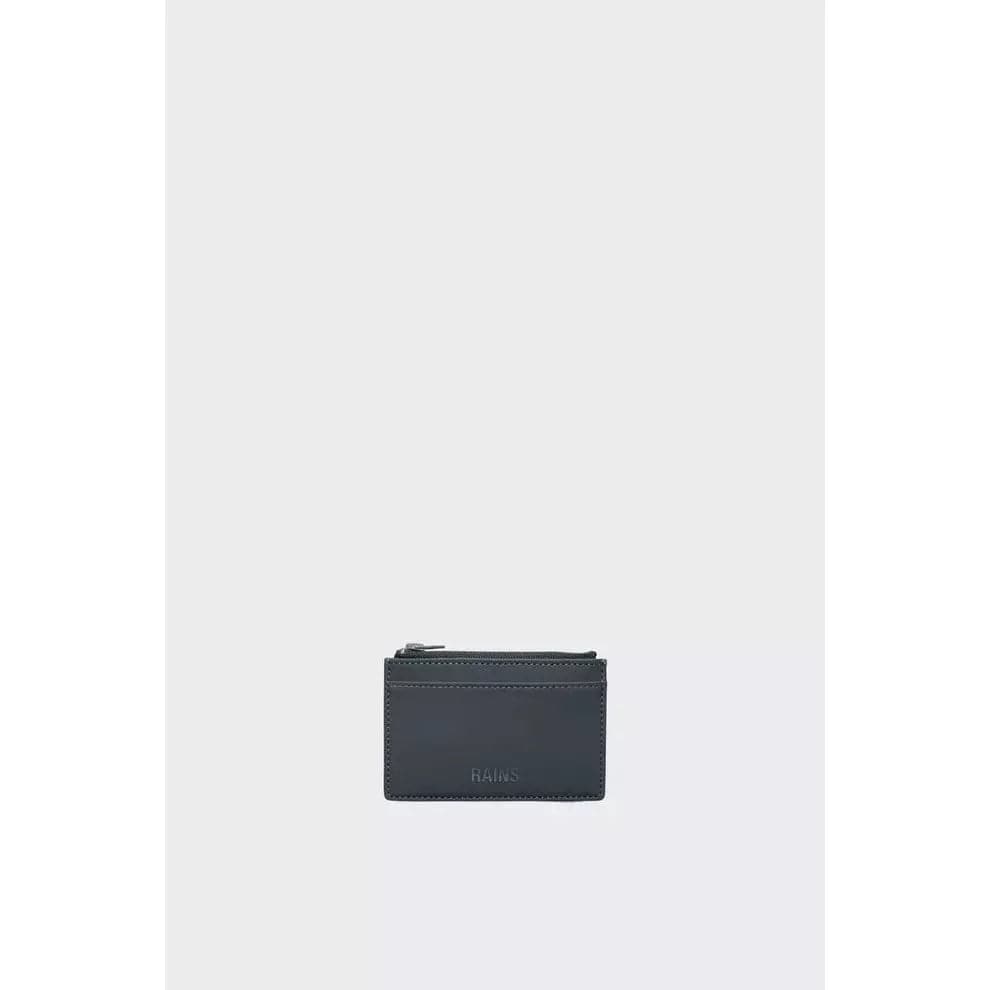 RAINS Wallets & Money Clips H3 x W4.6 x D0.2 inches / Slate / Polyester RAINS Zip Wallet