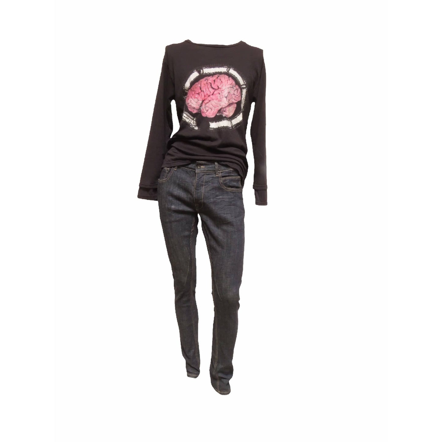 Pants Rick Owens Detroit Cut Denim Pants Dark Slate Gray