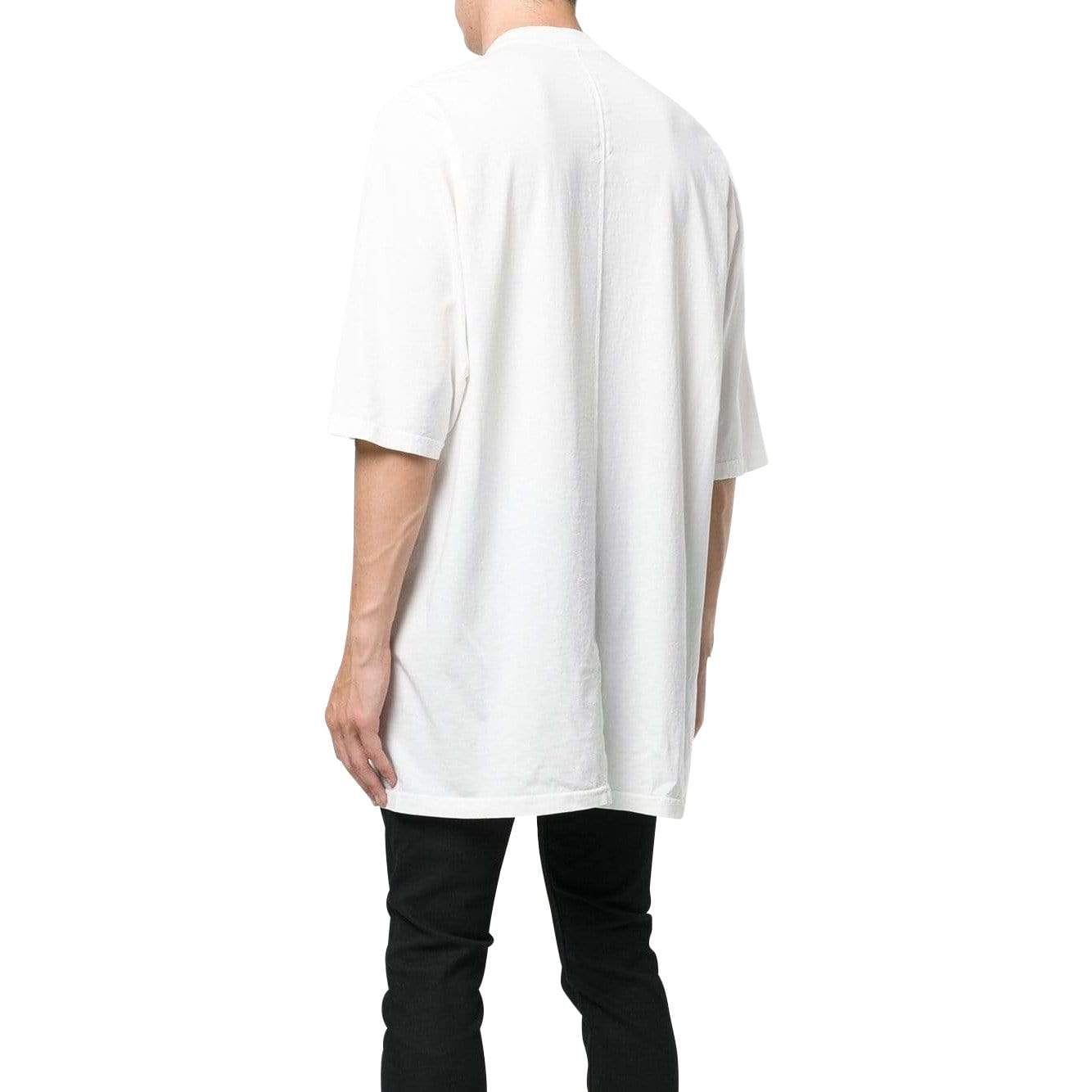 rick-owens-baseball-t-shirt Mens Tops Antique White