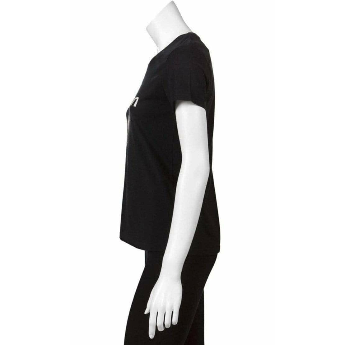 Shirts & Tops undercover-black-cotton-helvetica-t-shirt Black