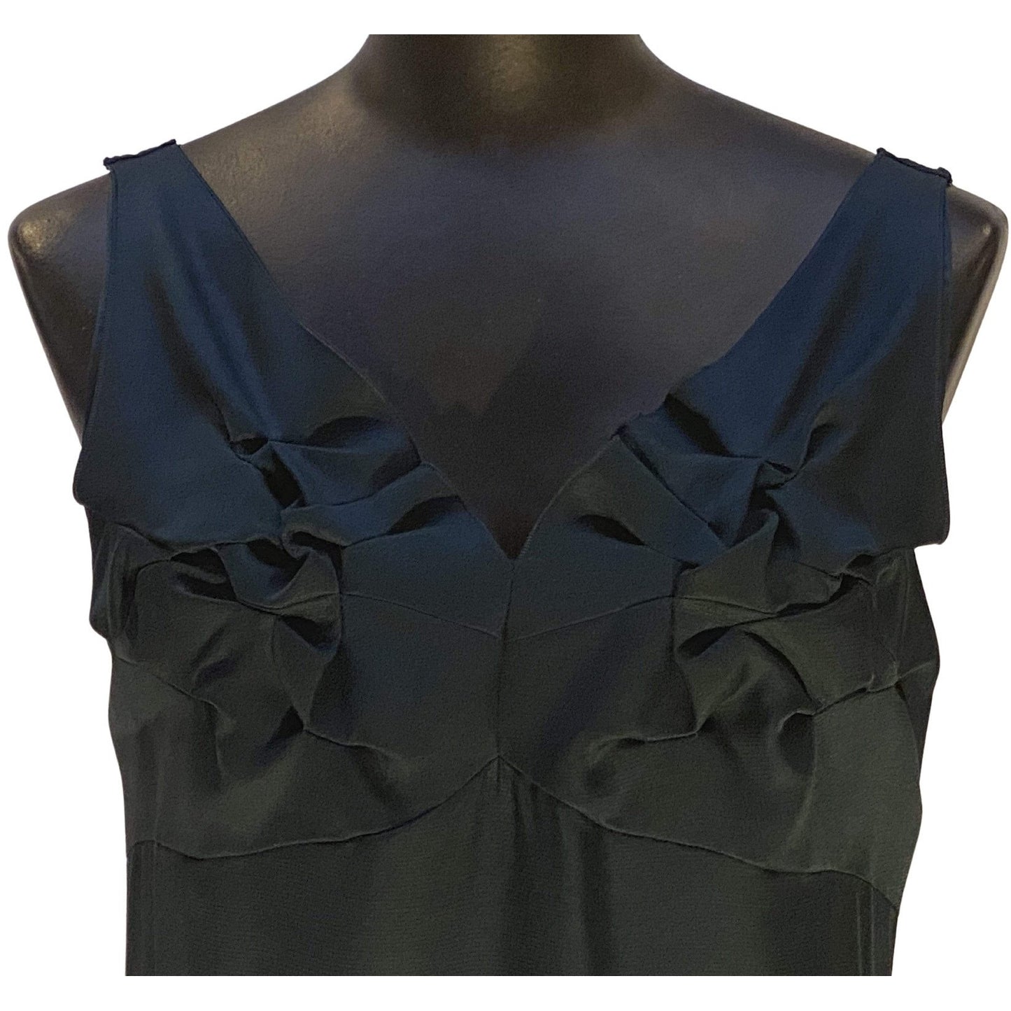 Women's dresses Undercover Vintage Ruffle Dress Dark Slate Gray