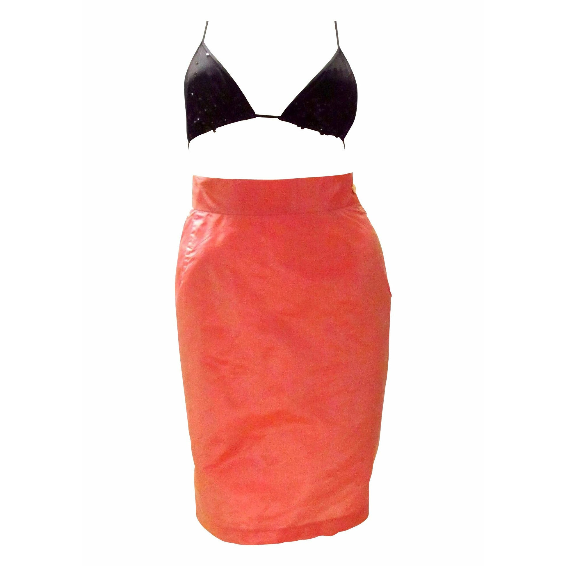vivienne-westwood-pink-satin-skirt Skirts Tomato